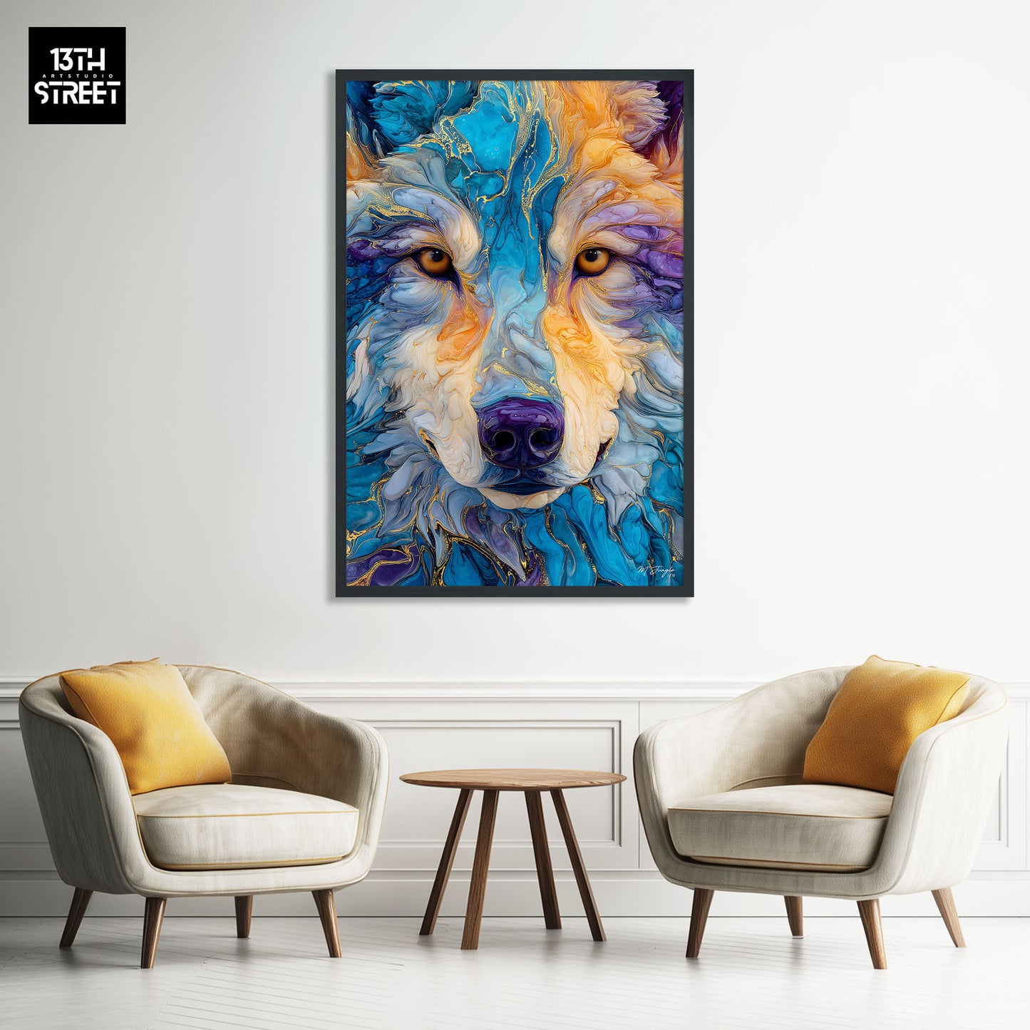 Miss Jungle - Stabilité intérieure - Toile 40x60x2cm