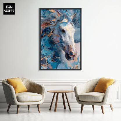 Miss Jungle - Ligne de liberté - Toile 40x60x2cm