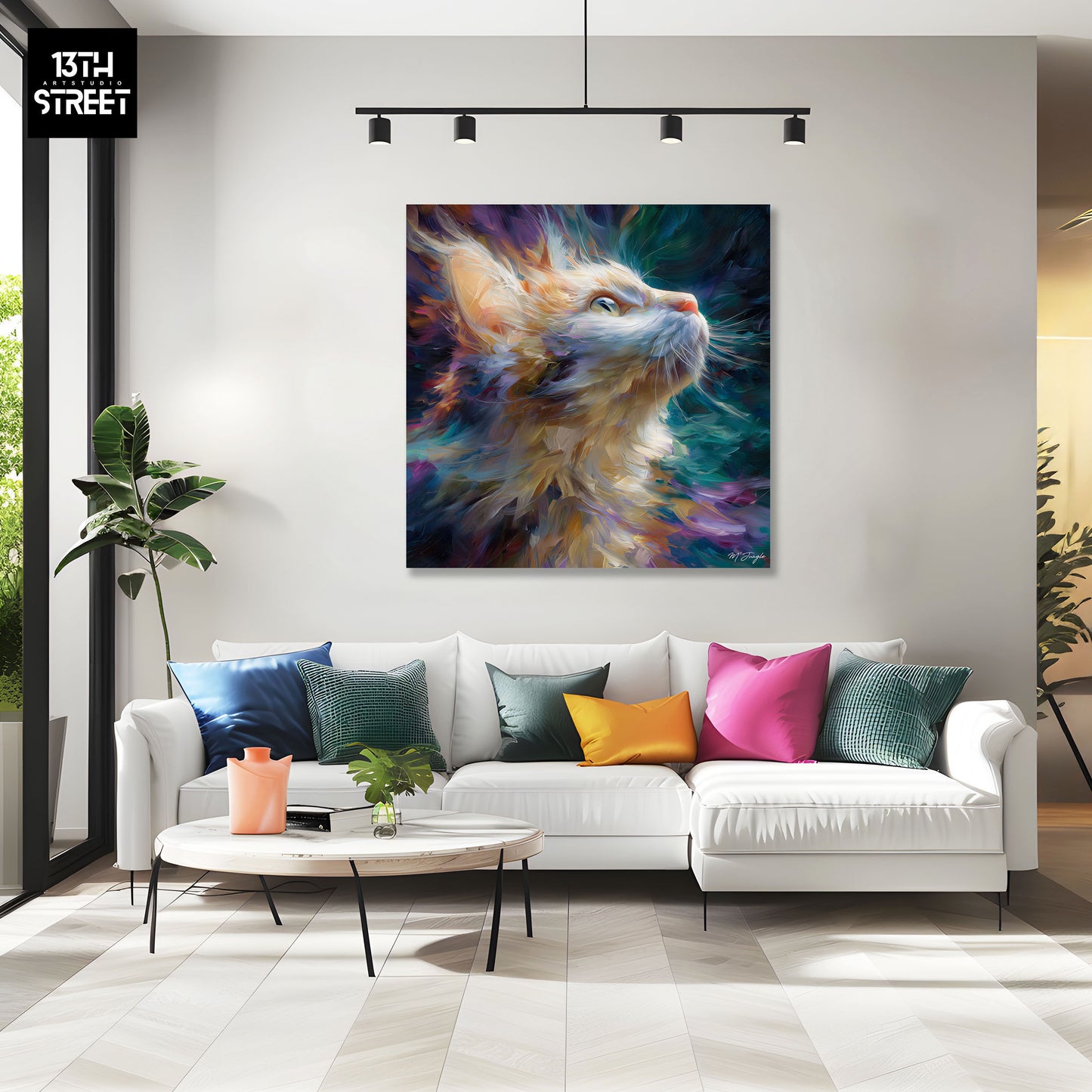 Miss Jungle - Danse sur les toits - Toile