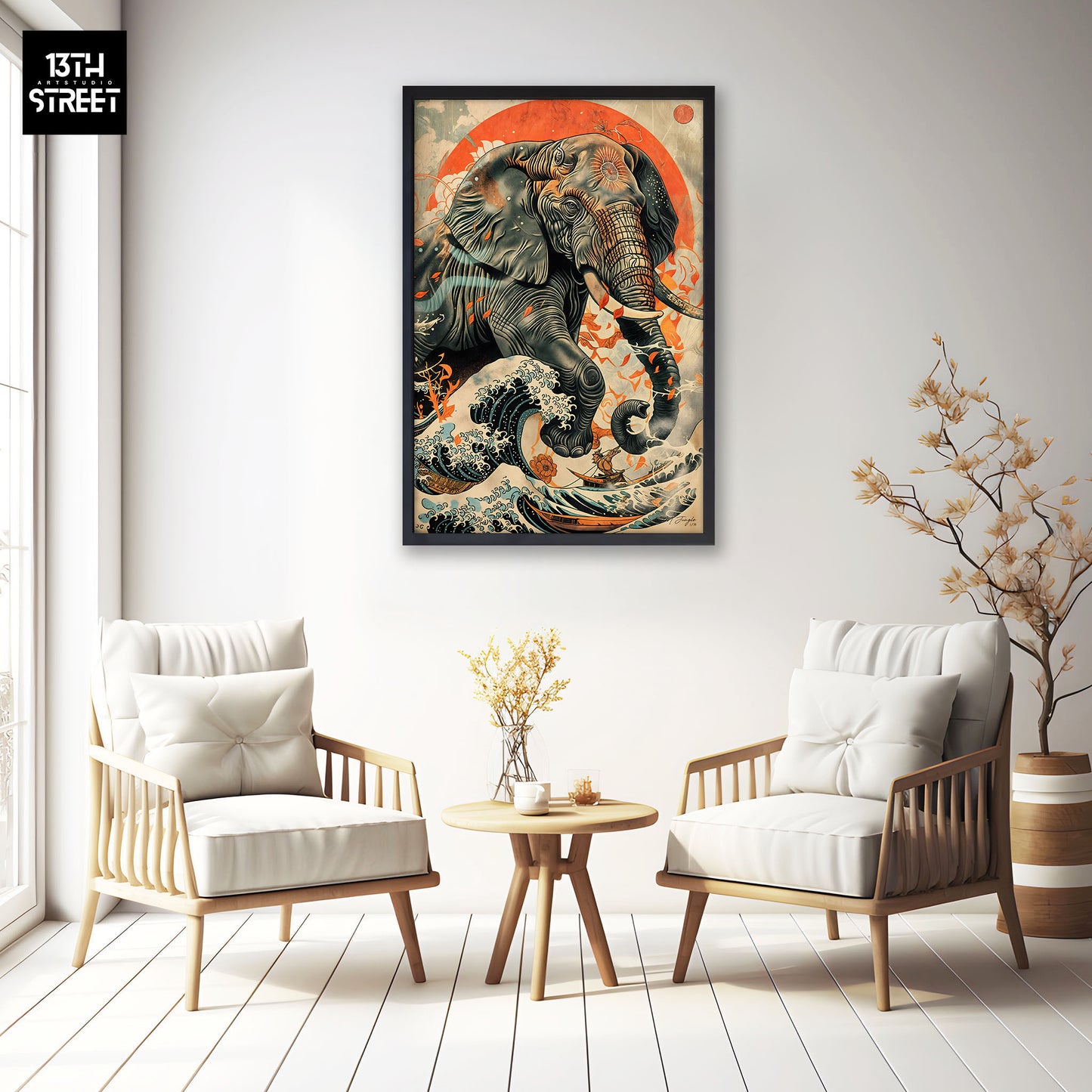 Miss Jungle - Majesty on the Seas - Canvas 40x60x2cm