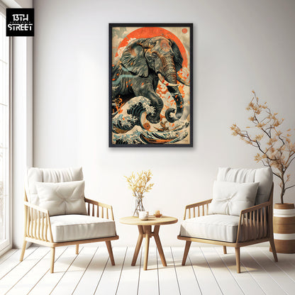 Miss Jungle - Majesty on the Seas - Canvas 40x60x2cm