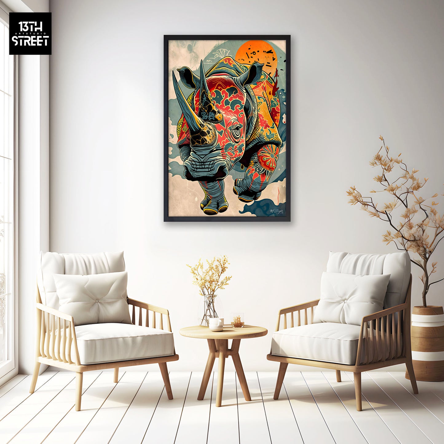 Miss Jungle - Solitary Spirit - Canvas 40x60x2cm