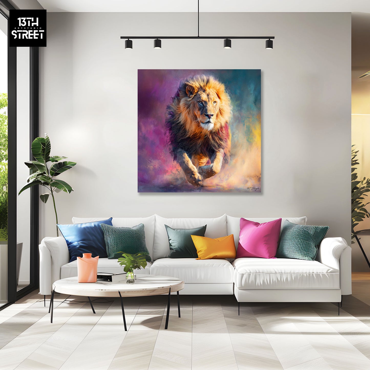 Miss Jungle - Le rugissement intérieur - Toile