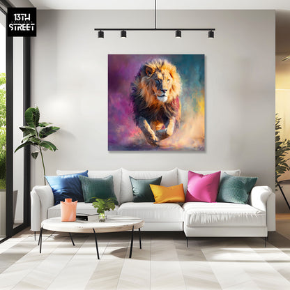 Miss Jungle - Le rugissement intérieur - Toile