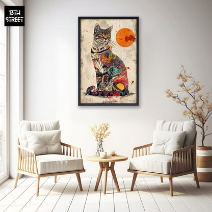 Miss Jungle - Wild Hunter - Canvas 40x60x2cm
