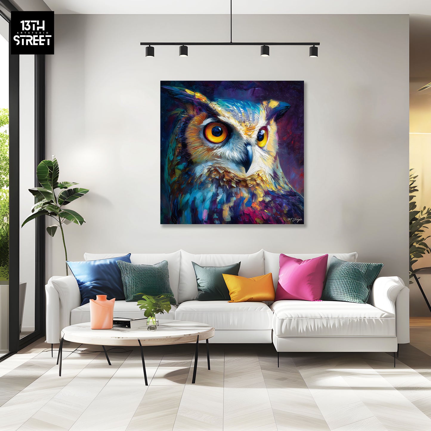 Miss Jungle - Mémoire de l’ombre - Toile