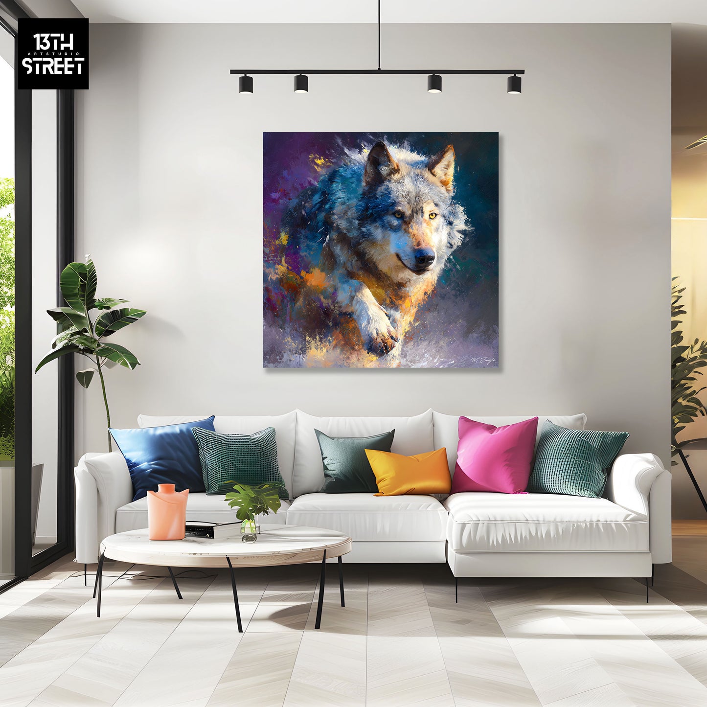 Miss Jungle - L’appel de la meute - Toile