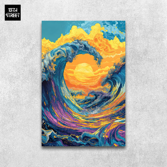 Mody - Prismatic Wave - Canvas