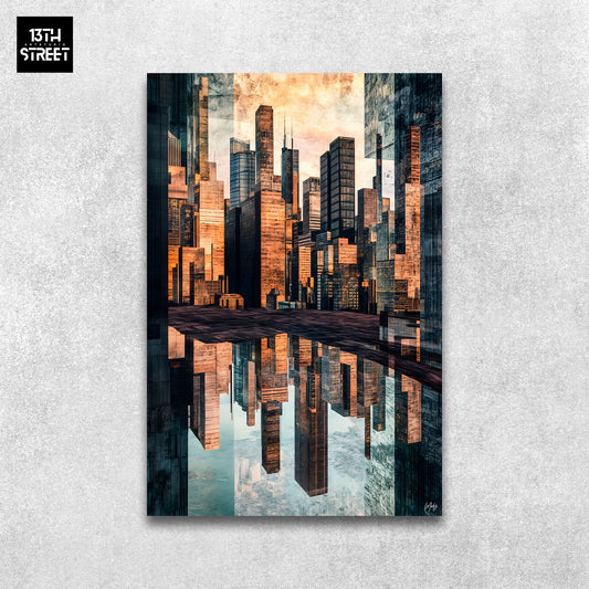 Mody - Mirror City - Canvas