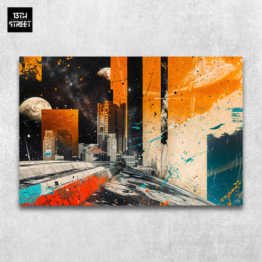 Mody - Moon Lands - Canvas