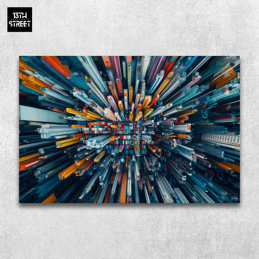 Mody - Vertige Intérieur - Toile