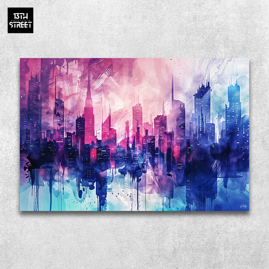 Mody - Azure City - Canvas