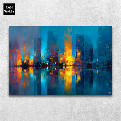 Mody - Profondeur Nocturne - Toile