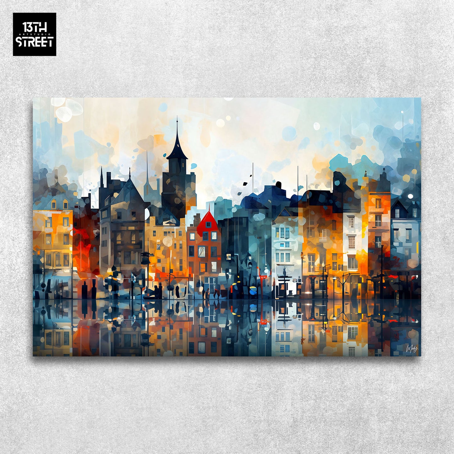 Mody - Neighborhood Serenade - Canvas