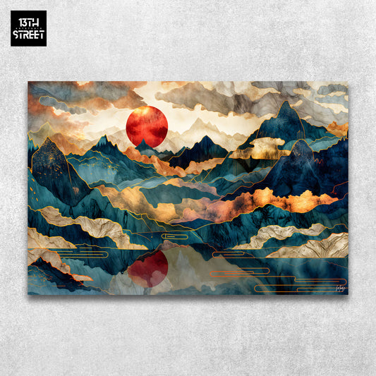 Mody - Echo of the Mountains - Canvas