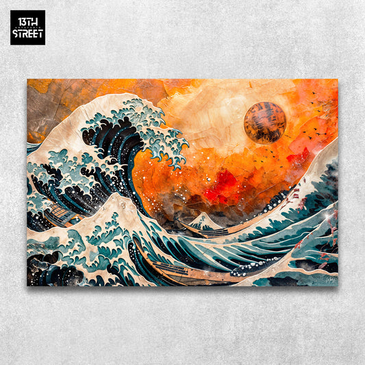 Mody - Ocean of Fire - Canvas