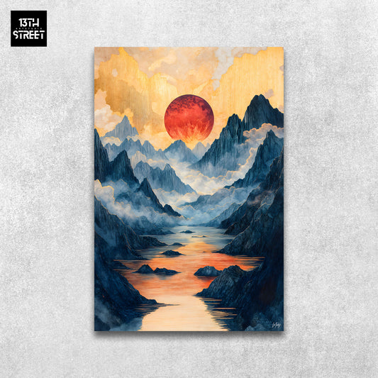 Mody - The Scarlet Dawn - Canvas