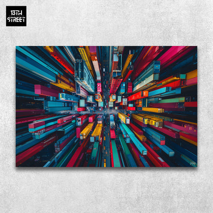 Mody - Géométrie Habitée - Toile