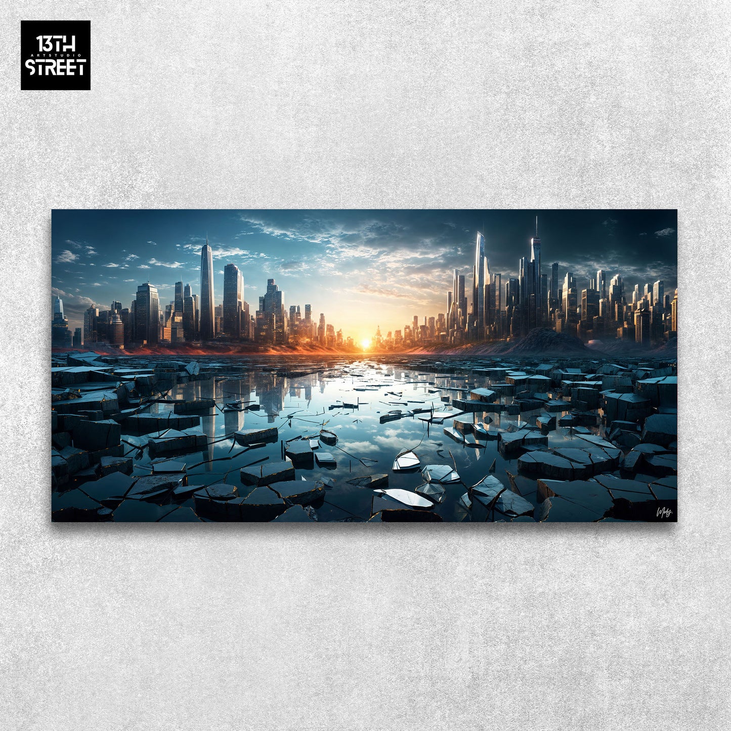 Mody - City in Evolution - Canvas