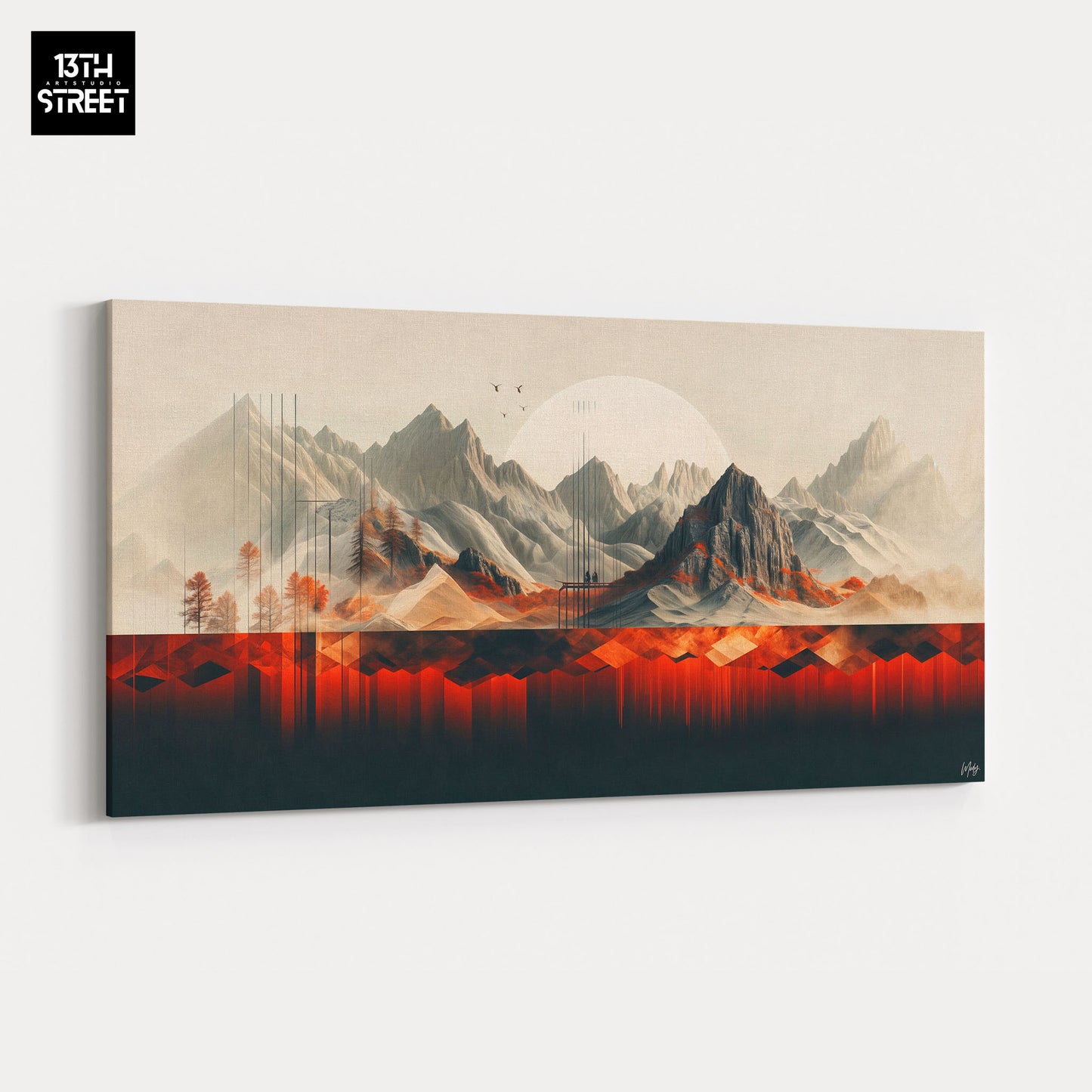 Mody - Peaceful Dawn - Canvas