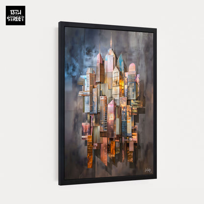 Mody - Ville Opale - Toile 40x60x2cm