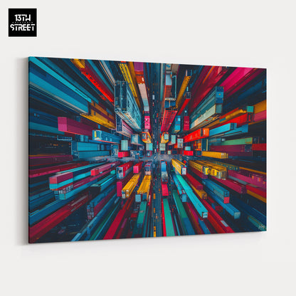 Mody - Géométrie Habitée - Toile