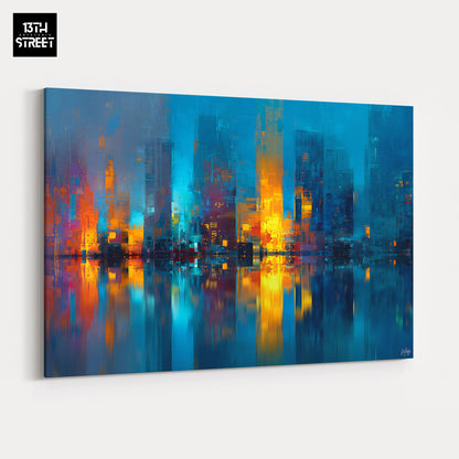 Mody - Profondeur Nocturne - Toile