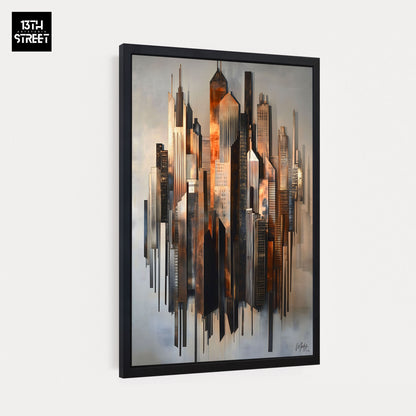 Mody - Bronze Citadin - Toile 40x60x2cm