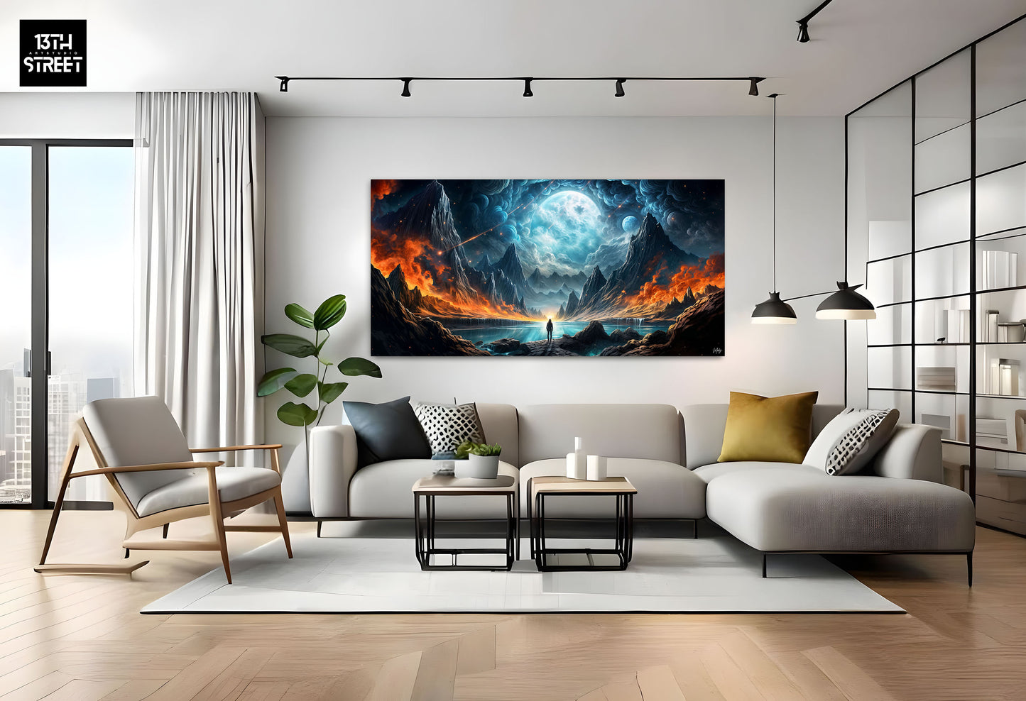 Mody - Galactic Interaction - Canvas