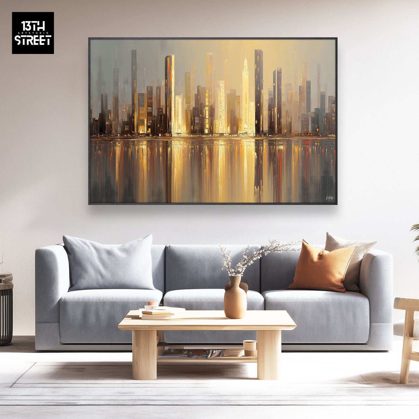 Mody - Fragment Lumineux - Toile