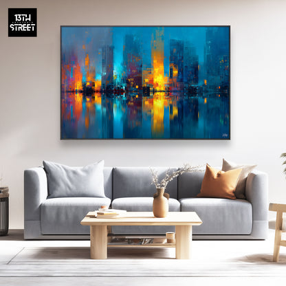 Mody - Profondeur Nocturne - Toile