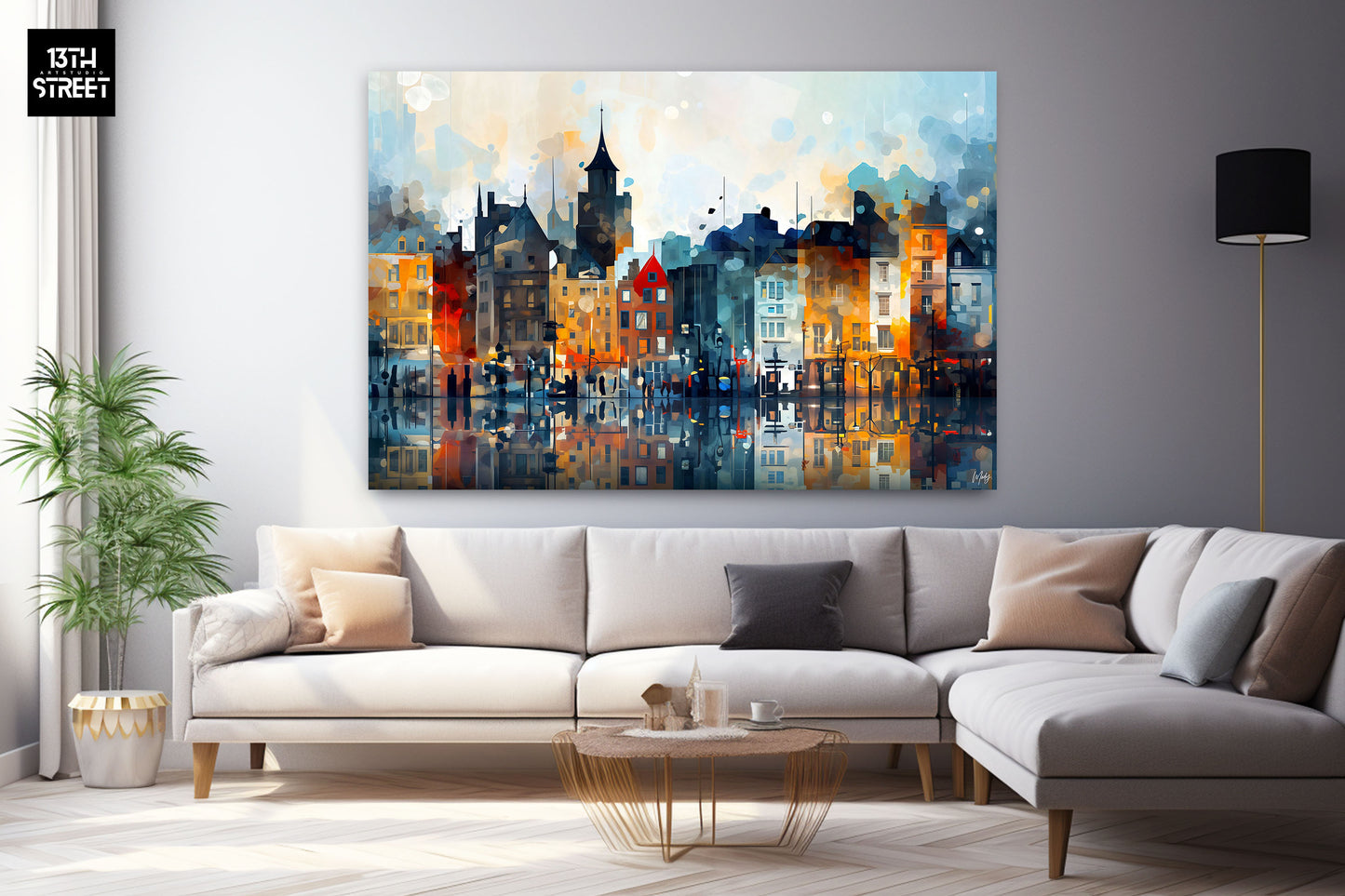 Mody - Neighborhood Serenade - Canvas