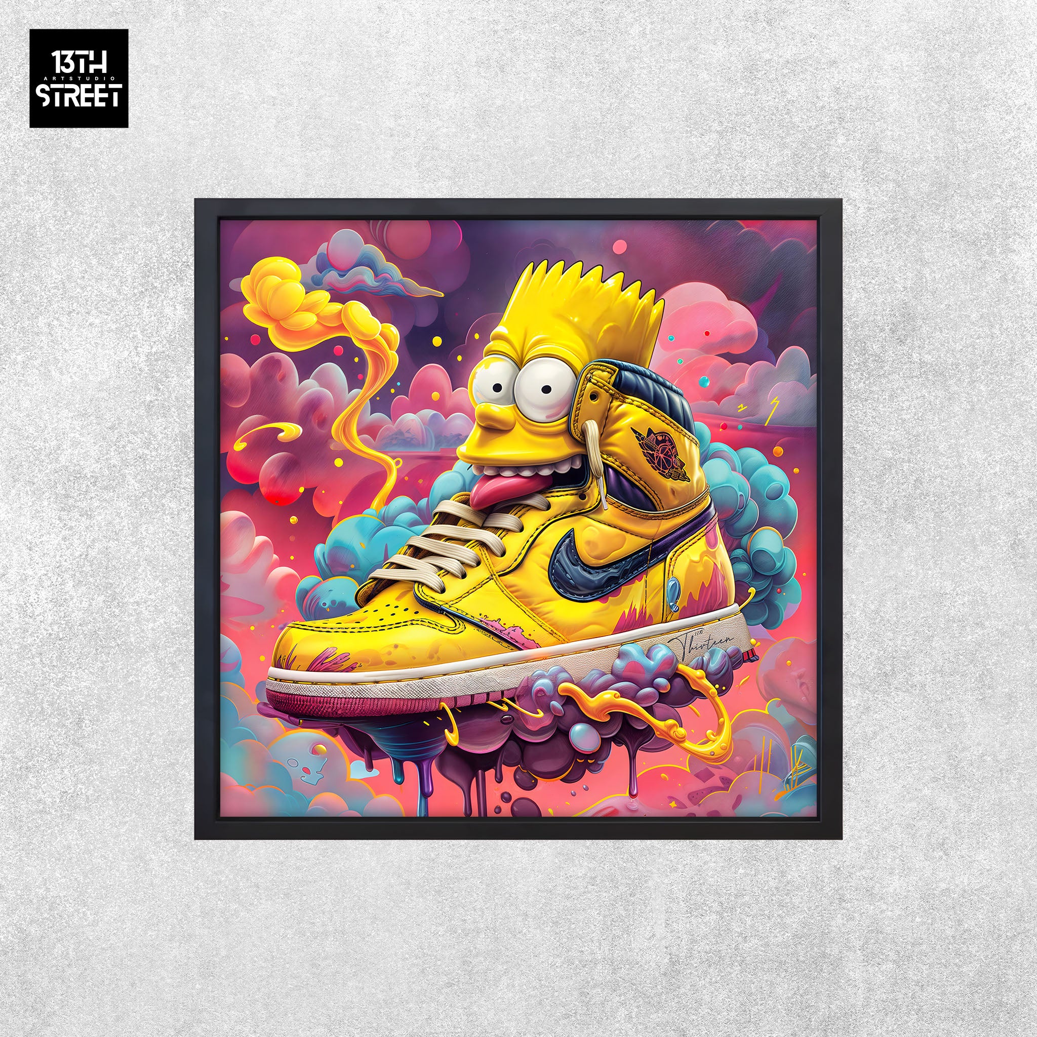 Bart simpson nike hotsell