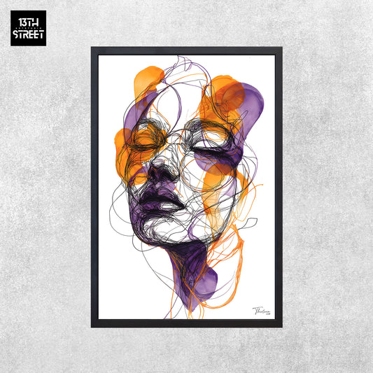 Thirteen - Voile de Grâce - Toile - Canvas 40x60x2cm