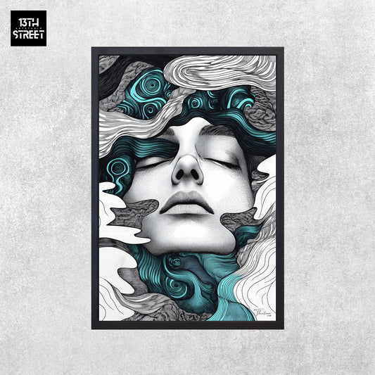 Thirteen - Paix Infinie - Toile - Canvas 40x60x2cm