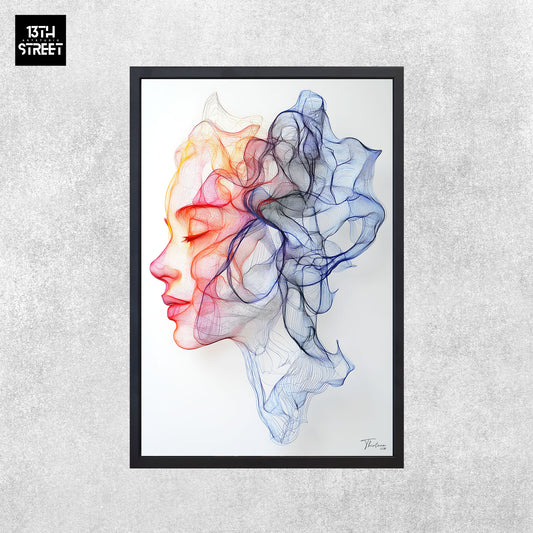 Thirteen - Souvenir Vivant - Toile - Canvas 40x60x2cm