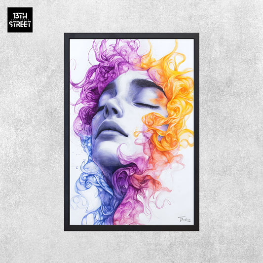 Thirteen - Voix Intérieure - Toile - Canvas 40x60x2cm