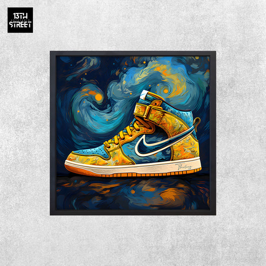 Thirteen - Nike by Vincent Van Gogh - Toile 40x40x2cm