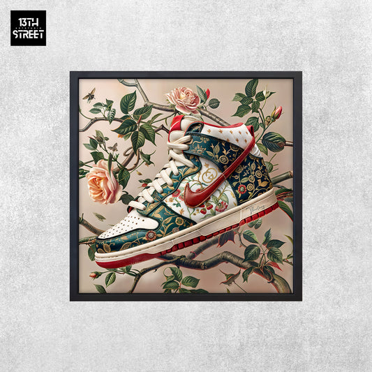 Thirteen - Nike Jordan by Gucci - Toile 40x40x2cm