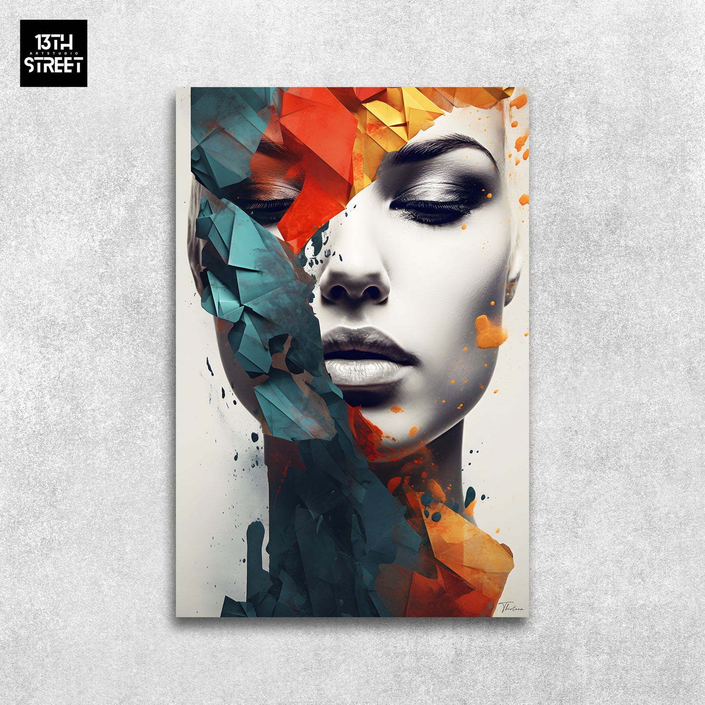 Thirteen - Silent Muse - Canvas