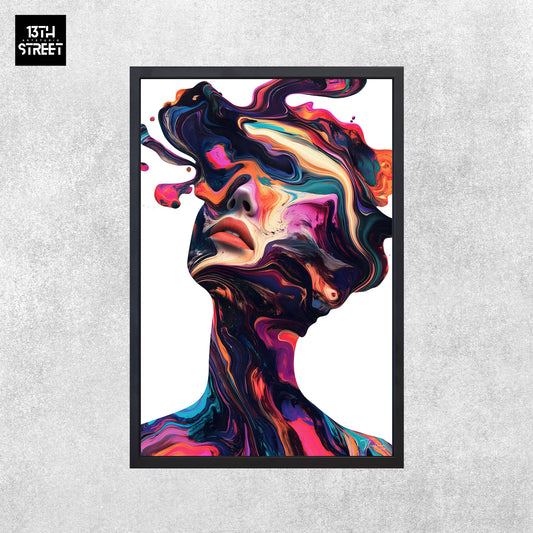 Thirteen - Âme en Vol - Toile - Canvas 40x60x2cm