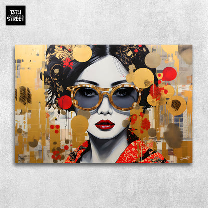 Thirteen - Free Geisha - Canvas