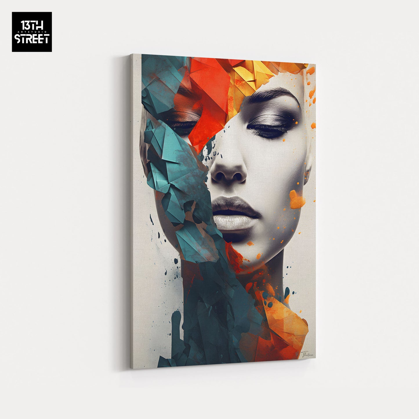 Thirteen - Silent Muse - Canvas