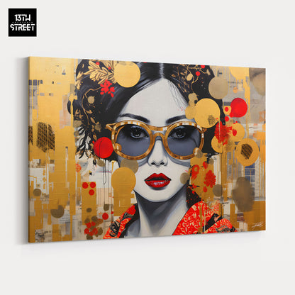 Thirteen - Free Geisha - Canvas