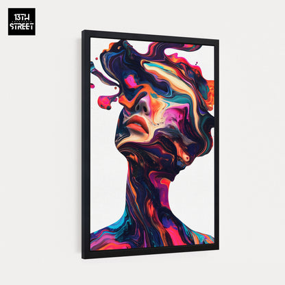 Thirteen - Âme en Vol - Toile - Canvas 40x60x2cm