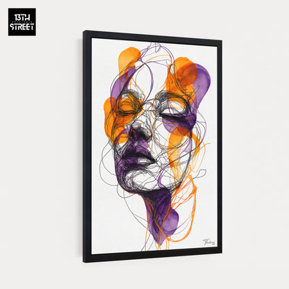 Thirteen - Voile de Grâce - Toile - Canvas 40x60x2cm