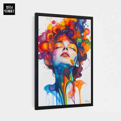 Thirteen - Pulsation Secrète - Toile - Canvas 40x60x2cm