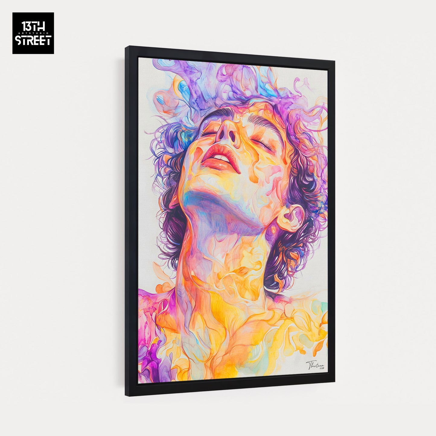 Thirteen - Vertige Amoureux - Toile - Canvas 40x60x2cm