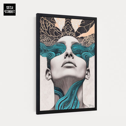 Thirteen - Union Sacrée - Toile - Canvas 40x60x2cm