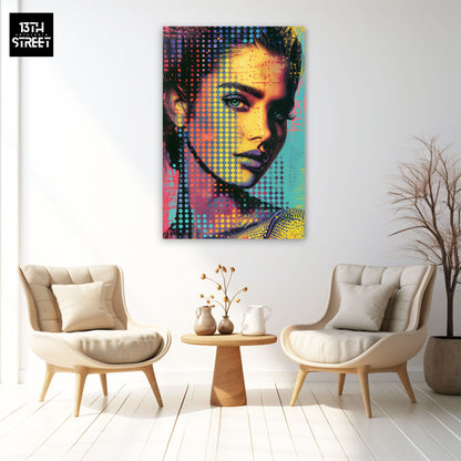 Thirteen - Holographic Palette - Canvas